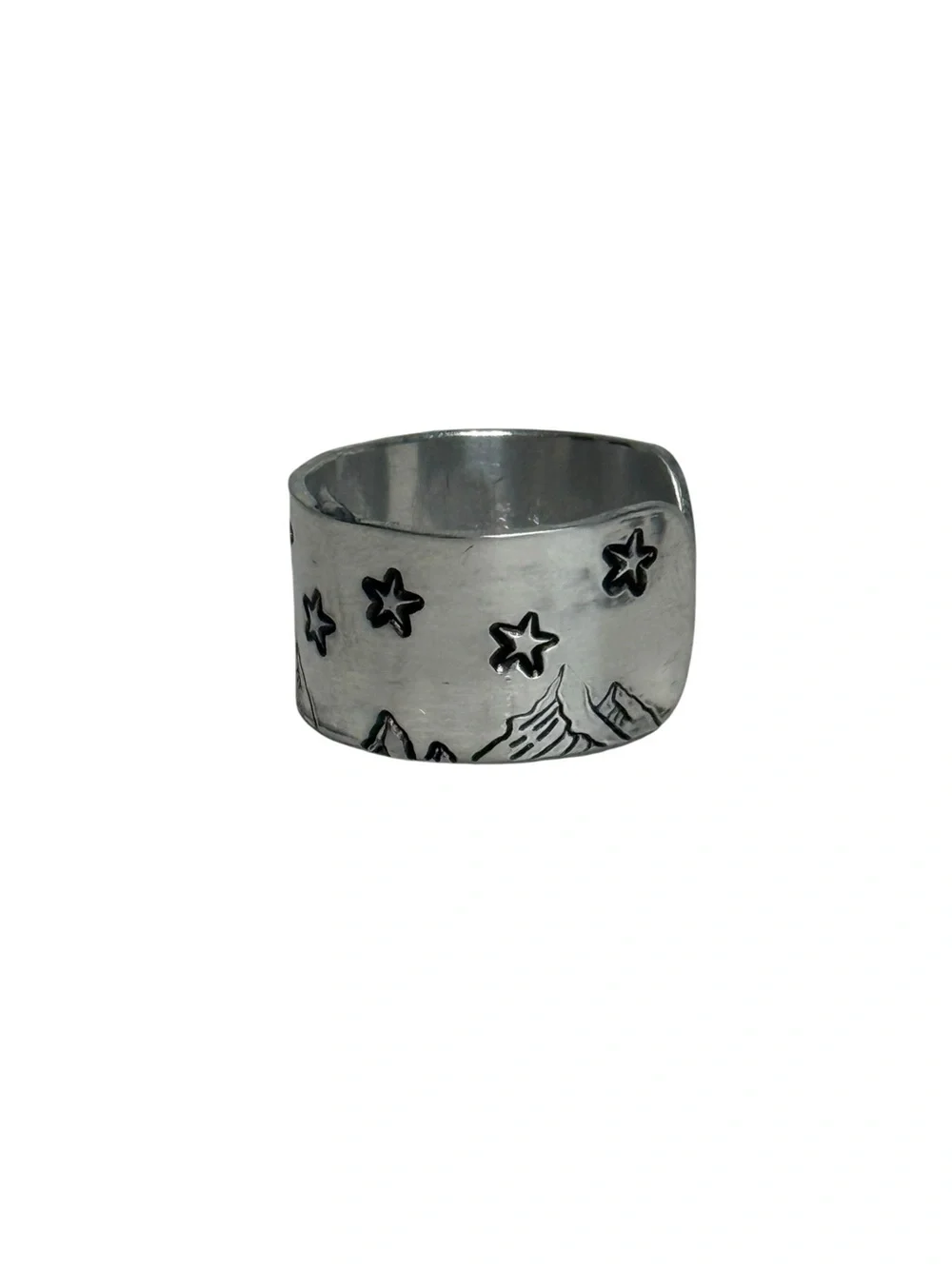 Handmade elegant silver